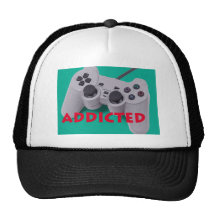 Enviciado a los videojuegos el casquillo gorro de camionero