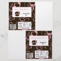 Envoltura grande Skul punky rosado femenino de la  Flyer Personalizado