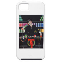 Envolviendo para arriba Felices Navidad iPhone 5 Protectores