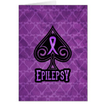 Epilepsia - tarjeta de felicitación - espadas