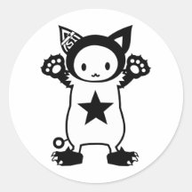 Episode 10.Nyangpy has come！ 丸形シールステッカー