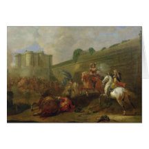 Episodio de Fronde en el Faubourg Santo-Antoine Felicitación