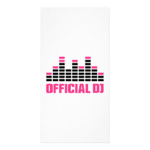 Equalizador oficial de DJ Tarjeta Fotográfica