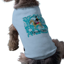 Equestrian del damasco del trullo camisas de perritos