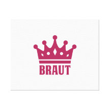 Equipo Braut Impresión En Lona Estirada