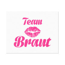 Equipo Braut Lona Envuelta Para Galerías