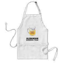 Equipo de consumición albanés delantales