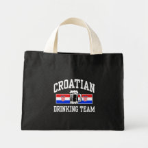 Equipo de consumición croata bolsas