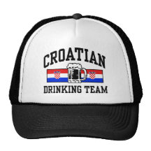 Equipo de consumición croata gorro