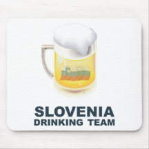 Equipo de consumición de Eslovenia Tapete De Ratón