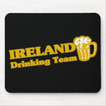 Equipo de consumición de Irlanda Tapetes De Raton