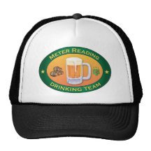 Equipo de consumición de la lectura de contador gorro de camionero