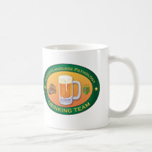 Equipo de consumición de la patología de la lengua tazas