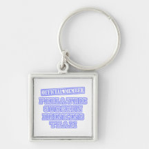 Equipo de consumición del cirujano pediátrico llavero personalizado