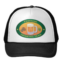 Equipo de consumición del feminismo gorras
