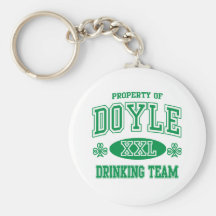 Equipo de consumición del irlandés de Doyle Llaveros