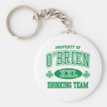 Equipo de consumición del irlandés de O'Brien Llaveros
