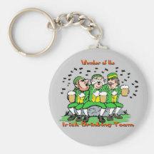 Equipo de consumición irlandés llavero personalizado