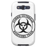 Equipo de la respuesta del brote del zombi (Biohaz Galaxy SIII Coberturas