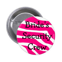 Equipo de la seguridad de las novias pin