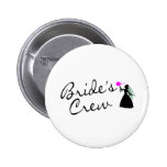 Equipo de las novias (negro de la novia) pin