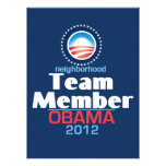 EQUIPO de Obama Comunicados Personalizados