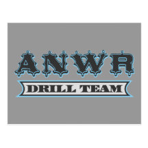 Equipo de perforación de ANWR Postales