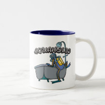 EQUIPO DE SUBMARINISMO de Aquaholic Tazas De Café