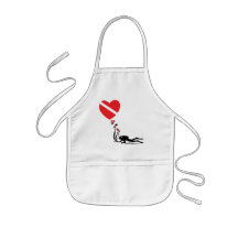 EQUIPO DE SUBMARINISMO del amor Delantales