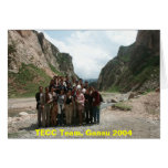 Equipo de TECC, Gansu 2004 Tarjeton