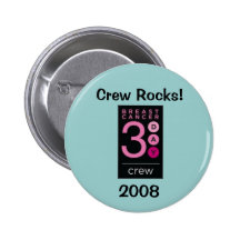 Equipo de tres días 2008 del cáncer de pecho pins