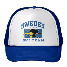 Equipo del esquí de Suecia Gorra