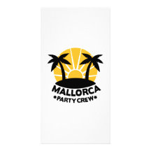 Equipo del fiesta de Mallorca Tarjetas Fotográficas