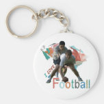 Equipo del iGuide del fútbol Llavero Personalizado