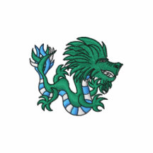 Equipo del navegante del dragón camiseta polo bordada
