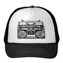 Equipo estéreo portátil gorras