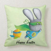 Equipo estupendo de Pascua - txt de encargo - Almohadas