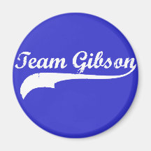 equipo gibson imán de frigorífico