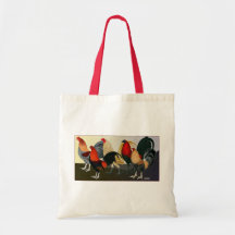Equipo ideal del gallo bolsas lienzo