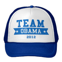 EQUIPO OBAMA 2012 GORRO
