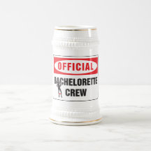Equipo oficial del bachelorette taza