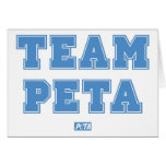 Equipo PETA Tarjetón