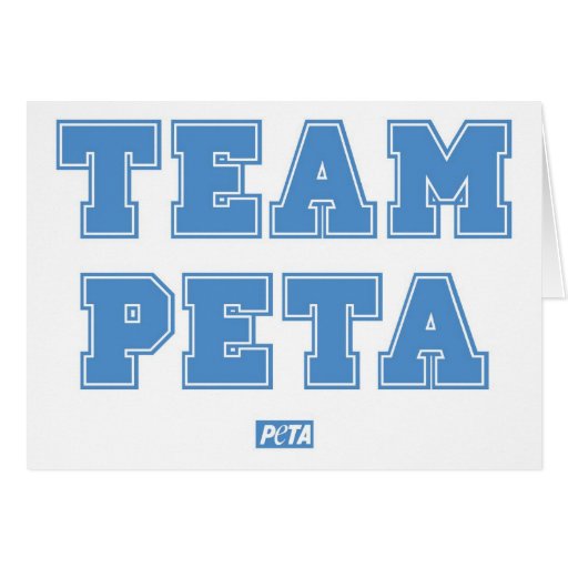 Equipo PETA Tarjetón