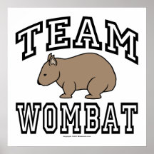 Equipo Wombat Posters