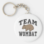 Equipo Wombat V Llavero Personalizado