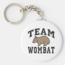 Equipo Wombat V Llavero Personalizado