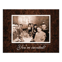 Era del vintage WWII que recolecta la reunión Comunicado Personalizado