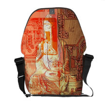 Era digital Buda electrónico Bolsa Messenger