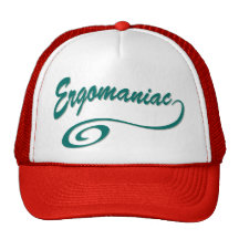Ergomaniac o Workaholic Gorras