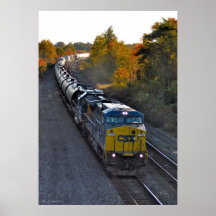 Erie cercana con rumbo al oeste posters